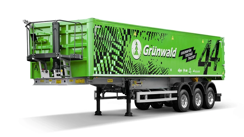 Алюминиевый <br>
полуприцеп Gr.T44 AB